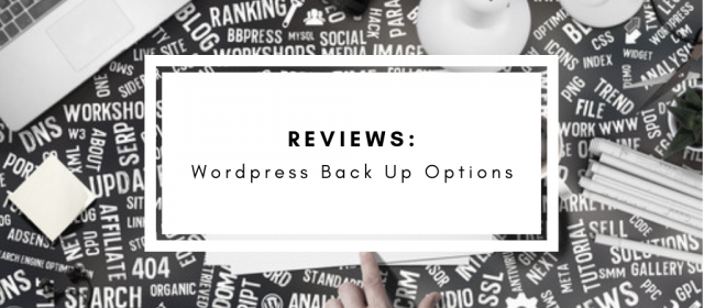 Reviews of WordPress Backup Options