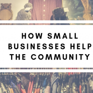 How Small Businesses Help The Community